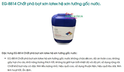 EG-8814 Chất phá bọt sơn latex hệ sơn tường gốc nước.